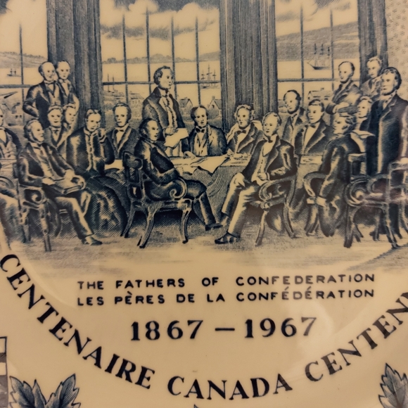 1967 Commemorative Plate - Picture 2 of 4